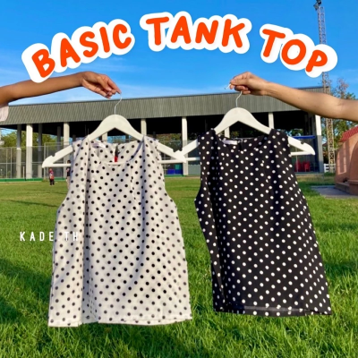 เสื้อแขนกุดคอกลม*แจ้งไซส์ที่แชท มี S-XXL ลายเยอะที่สุดแพทเทิลสวยมาก